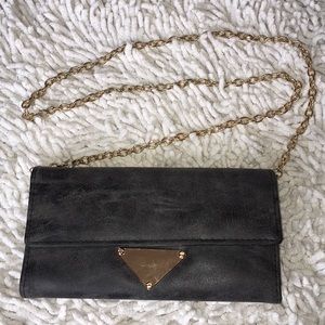 Sleek Charcoal Purse